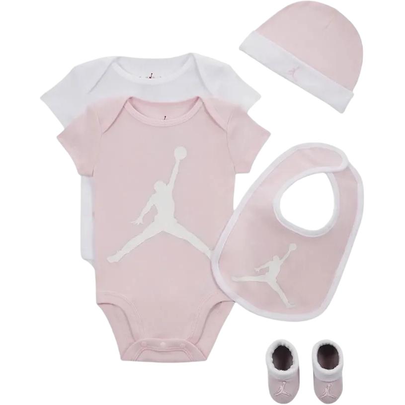 Комбинезон Jumpman 5 Piece Set для младенцев и малышей Jordan, розовый
Комбинезон Jumpman 5 Piece Set для младенцев и малышей Jordan, розовый