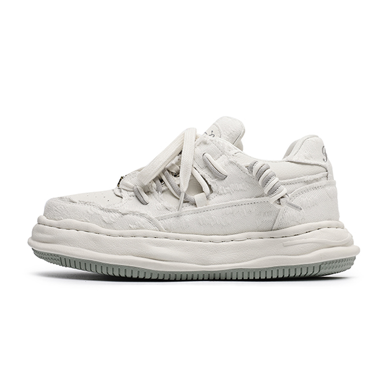 PAVEA Износостойкие унисекс скейтерские кроссовки лоу-топ белые, цвет White
PAVEA Износостойкие унисекс скейтерские кроссовки лоу-топ белые, цвет White