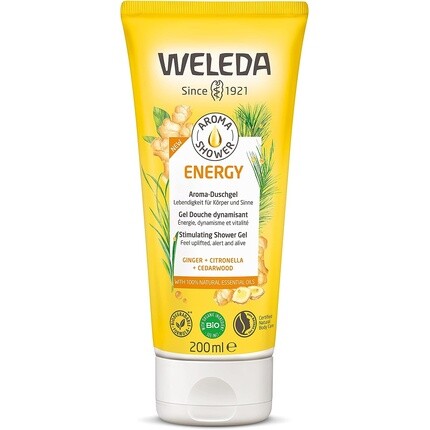 Гель для душа Energy Aroma 200мл, Weleda
Гель для душа Energy Aroma 200мл, Weleda