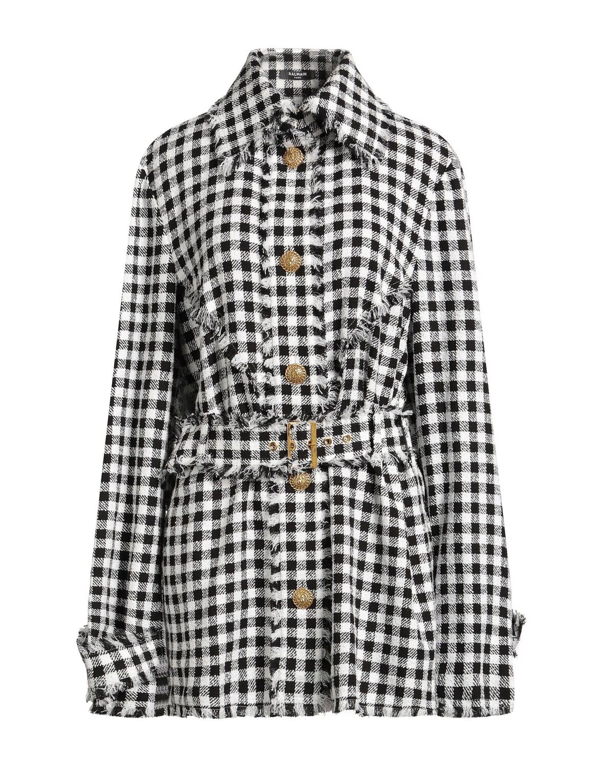 Тренчкот Balmain, черный
Тренчкот Balmain, черный