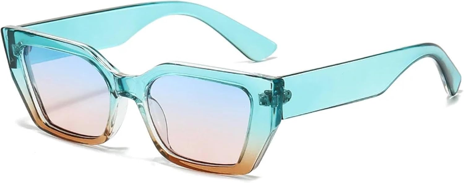 Солнцезащитные очки с защитой от УФ-излучения UV400 для женщин и мужчин | Линзы «кошачий глаз» с двухцветным градиентом | Для занятий спортом на открытом воздухе DSVIGF, Blue Tea
Солнцезащитные очки с защитой от УФ-излучения UV400 для женщин и мужчин | Линзы «кошачий глаз» с двухцветным градиентом | Для занятий спортом на открытом воздухе DSVIGF, Blue Tea