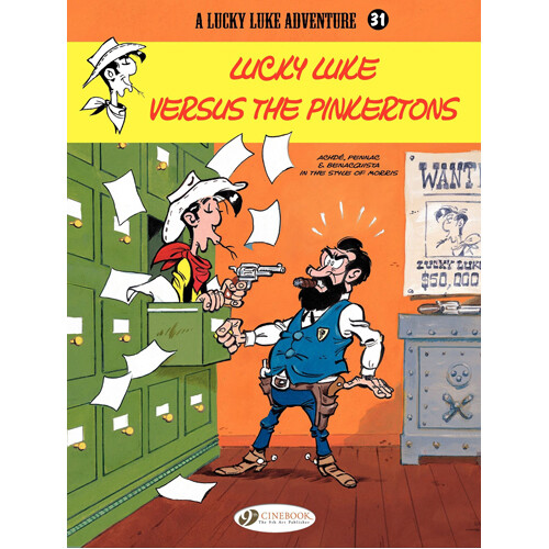 Книга Lucky Luke Vol.31: Lucky Luke Versus The Pinkertons (Paperback)
Книга Lucky Luke Vol.31: Lucky Luke Versus The Pinkertons (Paperback)