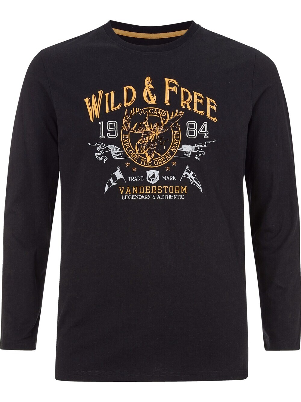 Футболка Jan Vanderstorm Staaf, черный
Футболка Jan Vanderstorm Staaf, черный