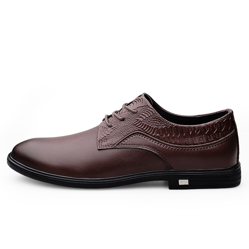 King Jinmai Туфли мужские низкие черные коричневые тёмно-коричневые 6569-Xiao Zhi, цвет Dark Brown 6569-Xiao Zhi
King Jinmai Туфли мужские низкие черные коричневые тёмно-коричневые 6569-Xiao Zhi, цвет Dark Brown 6569-Xiao Zhi