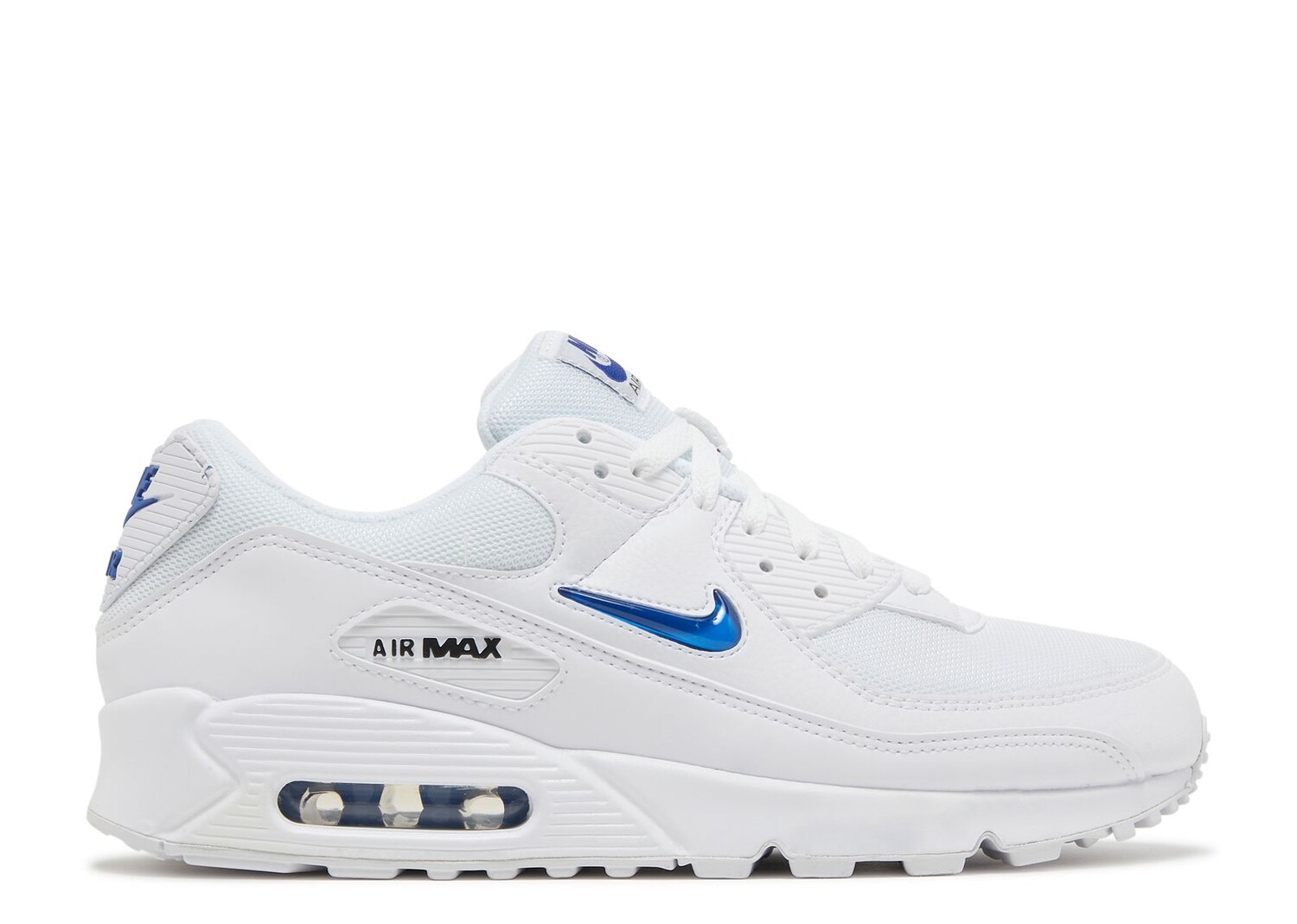 Кроссовки Nike Air Max 90 'Jewel - White Game Royal', белый
Кроссовки Nike Air Max 90 'Jewel - White Game Royal', белый