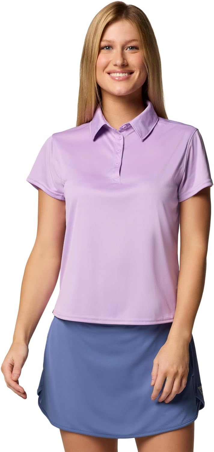 Columbia Womens Tidal Tee короткий рукав поло, Hydrangea
Columbia Womens Tidal Tee короткий рукав поло, Hydrangea