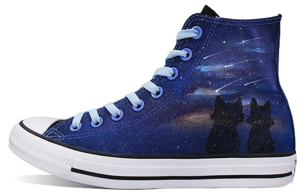 Chuck Taylor All Star Canvas Shoes унисекс с высоким берцем черного/синего цвета Converse
Chuck Taylor All Star Canvas Shoes унисекс с высоким берцем черного/синего цвета Converse