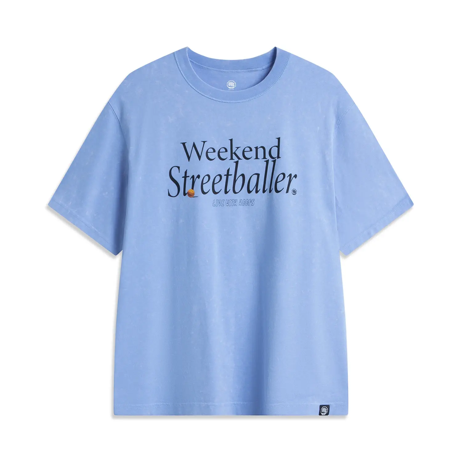 Мужская баскетбольная футболка LiNing, sky синий
Мужская баскетбольная футболка LiNing, sky синий