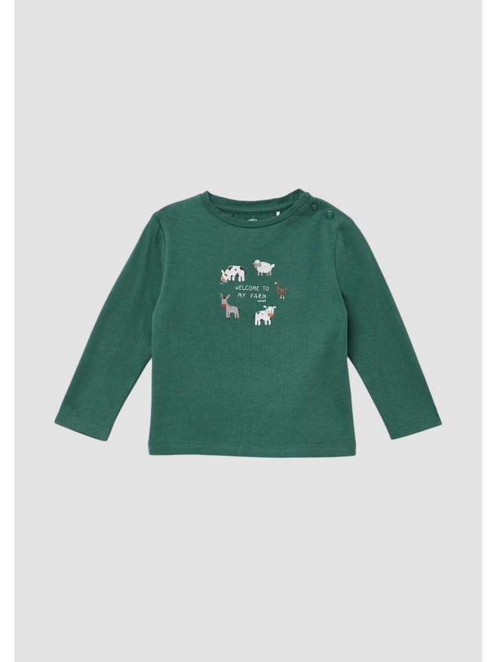 Футболка s.Oliver, зеленый
Футболка s.Oliver, зеленый