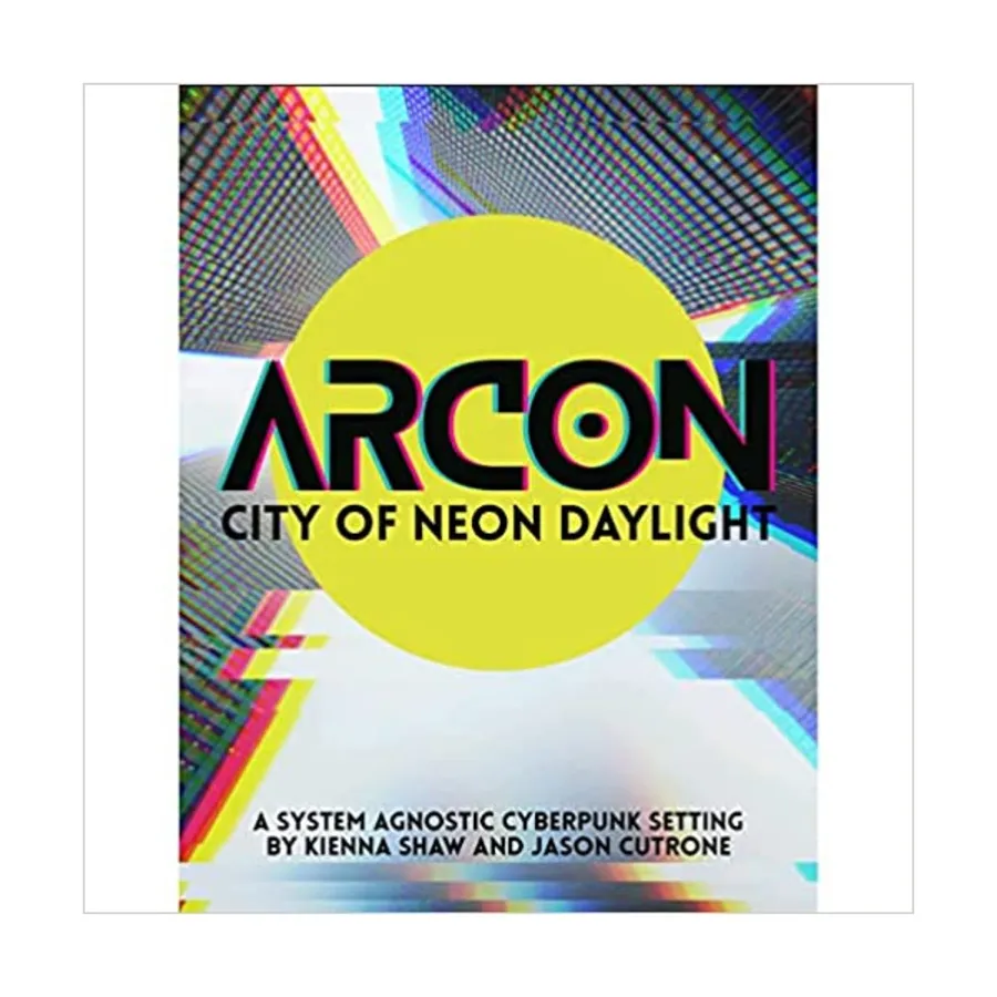 Arcon - City of Neon Daylight, Role Playing Games (Metal Weave Games), твердый переплет
Arcon - City of Neon Daylight, Role Playing Games (Metal Weave Games), твердый переплет