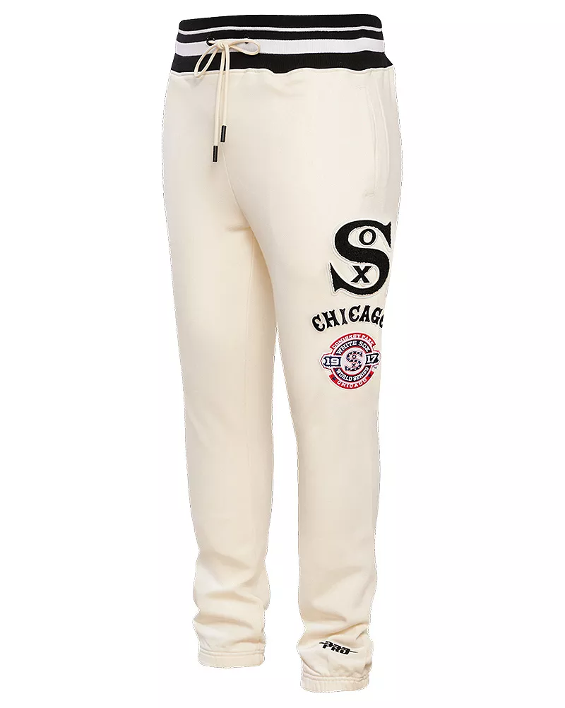 Мужские флисовые спортивные штаны в стиле ретро Pro Standard Chicago White Sox, кремовый
Мужские флисовые спортивные штаны в стиле ретро Pro Standard Chicago White Sox, кремовый