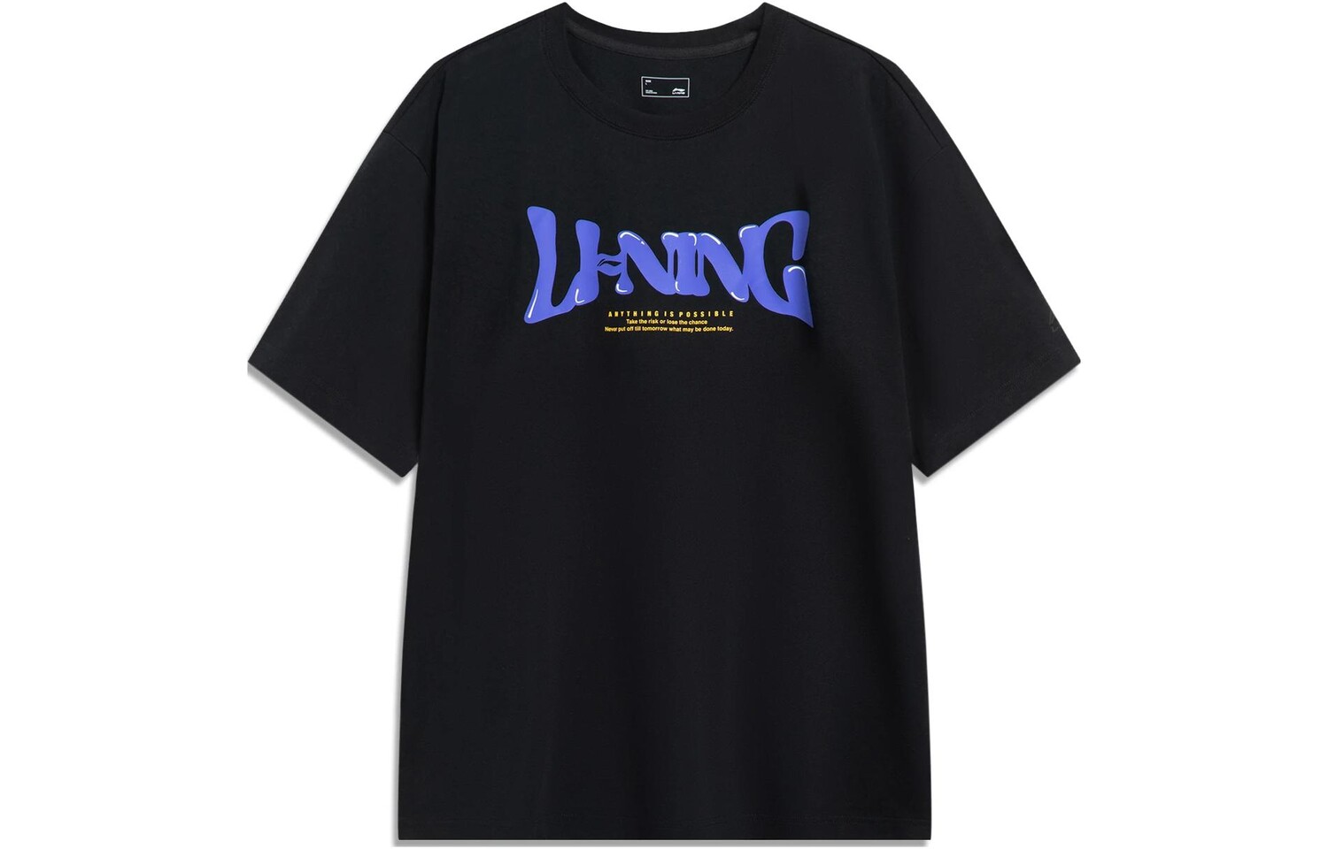 Li Ning Мужская футболка с подкладкой, Черный
Li Ning Мужская футболка с подкладкой, Черный