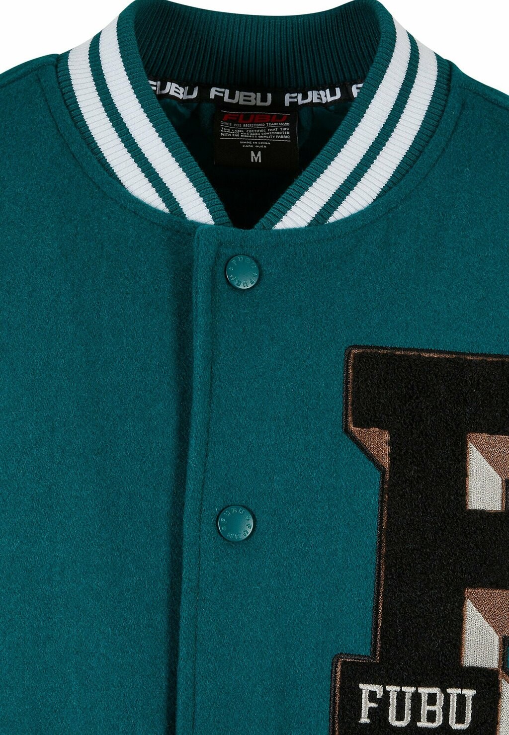 Бомбер College Varsity FUBU, зеленый
Бомбер College Varsity FUBU, зеленый