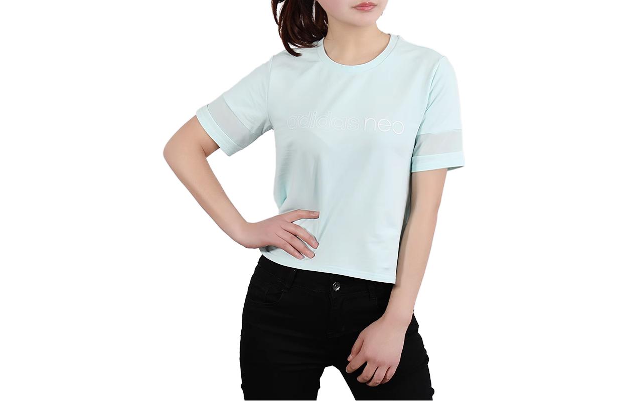 Футболка женская светло-голубая Adidas Neo
Футболка женская светло-голубая Adidas Neo
