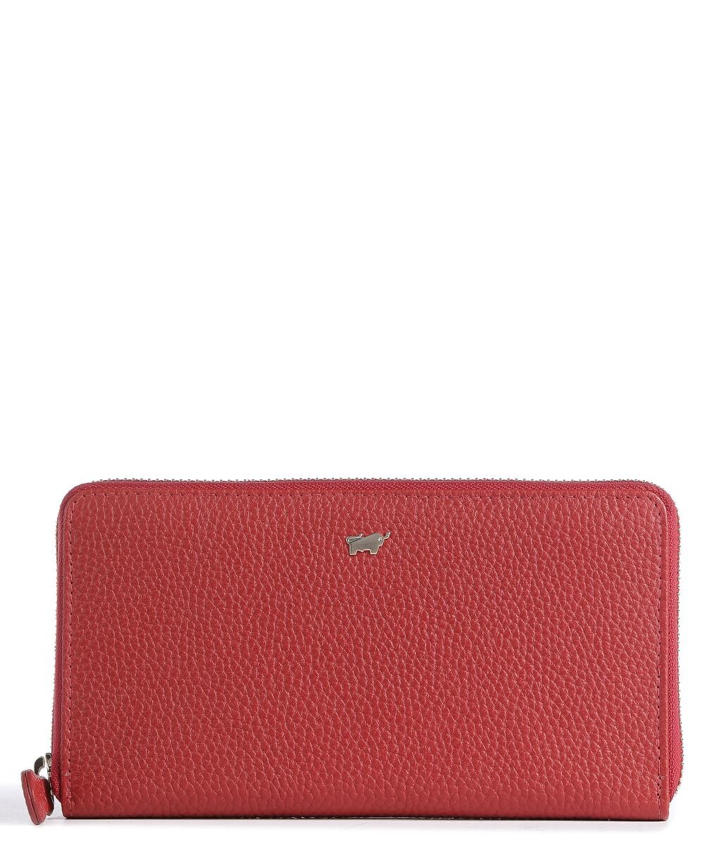 RFID-кошелек Asti из зернистой яловой кожи Braun Büffel, красный
RFID-кошелек Asti из зернистой яловой кожи Braun Büffel, красный