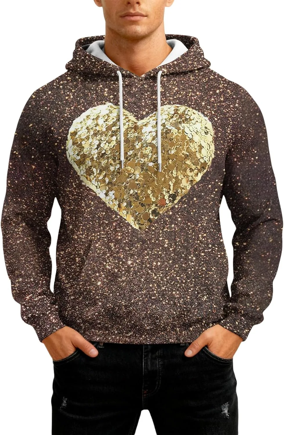 Унисекс худи с принтом в виде сердца на День святого Валентина THMENKHT
Унисекс худи с принтом в виде сердца на День святого Валентина THMENKHT