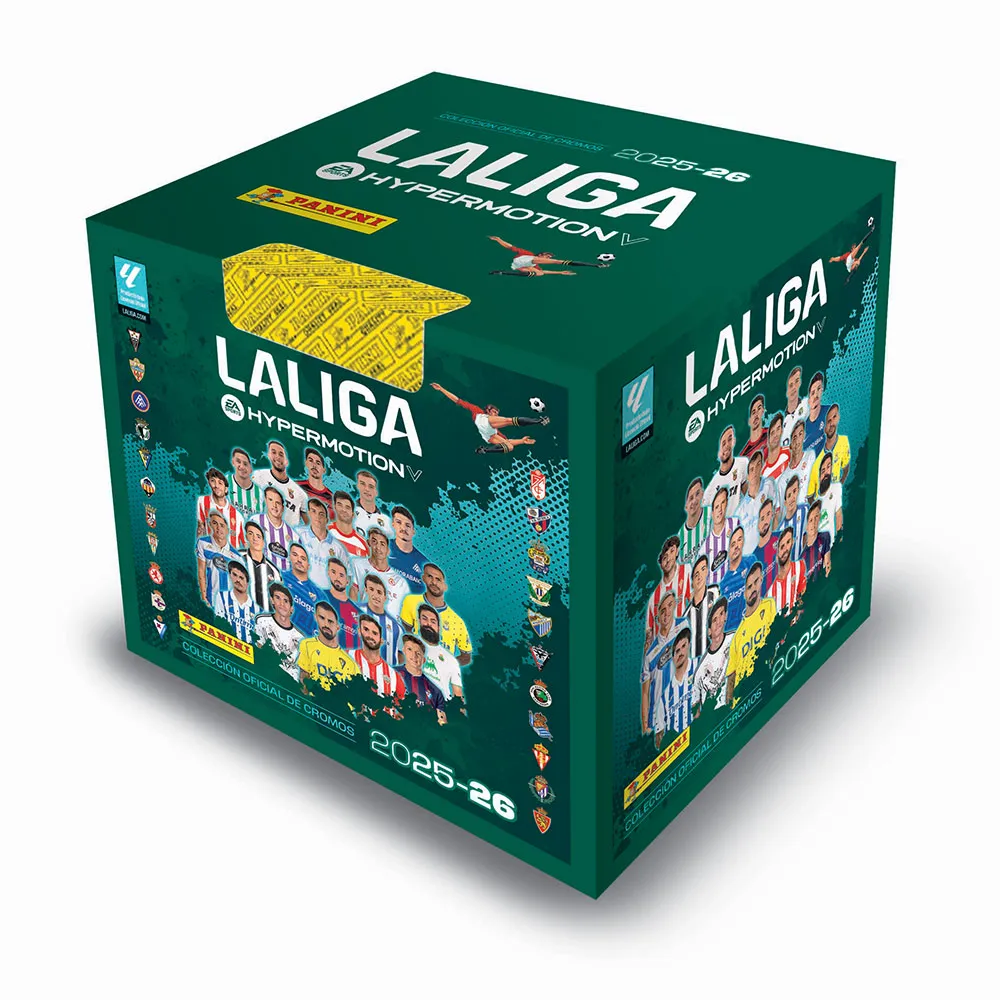 Коллекционные карточки Panini Liga Hypermotion 25-26 Box, мультиколор
Коллекционные карточки Panini Liga Hypermotion 25-26 Box, мультиколор