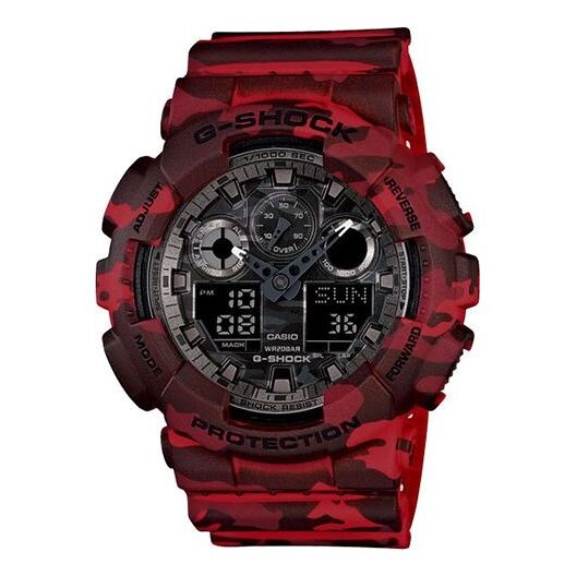 Часы CASIO G-Shock Analog-Digital 'Red', красный 
Часы CASIO G-Shock Analog-Digital 'Red', красный