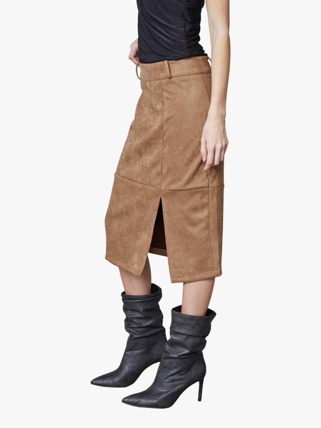 Юбка миди Velra с боковым разрезом Sisters Point, Camel
Юбка миди Velra с боковым разрезом Sisters Point, Camel