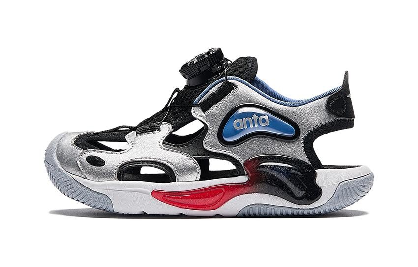 Детские сандалии PS серебристые/черные Anta Kids, черный
Детские сандалии PS серебристые/черные Anta Kids, черный