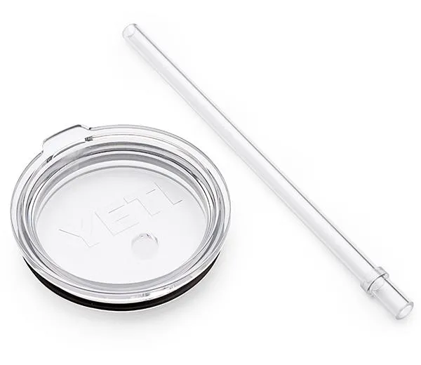 Крышка с соломинкой для стакана Rambler YETI, None 
Крышка с соломинкой для стакана Rambler YETI, None