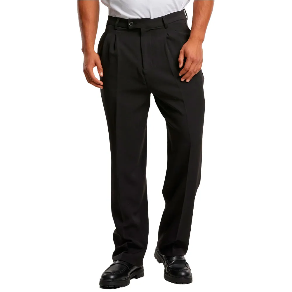 Брюки Urban Classics Double Pleated dress, черный
Брюки Urban Classics Double Pleated dress, черный