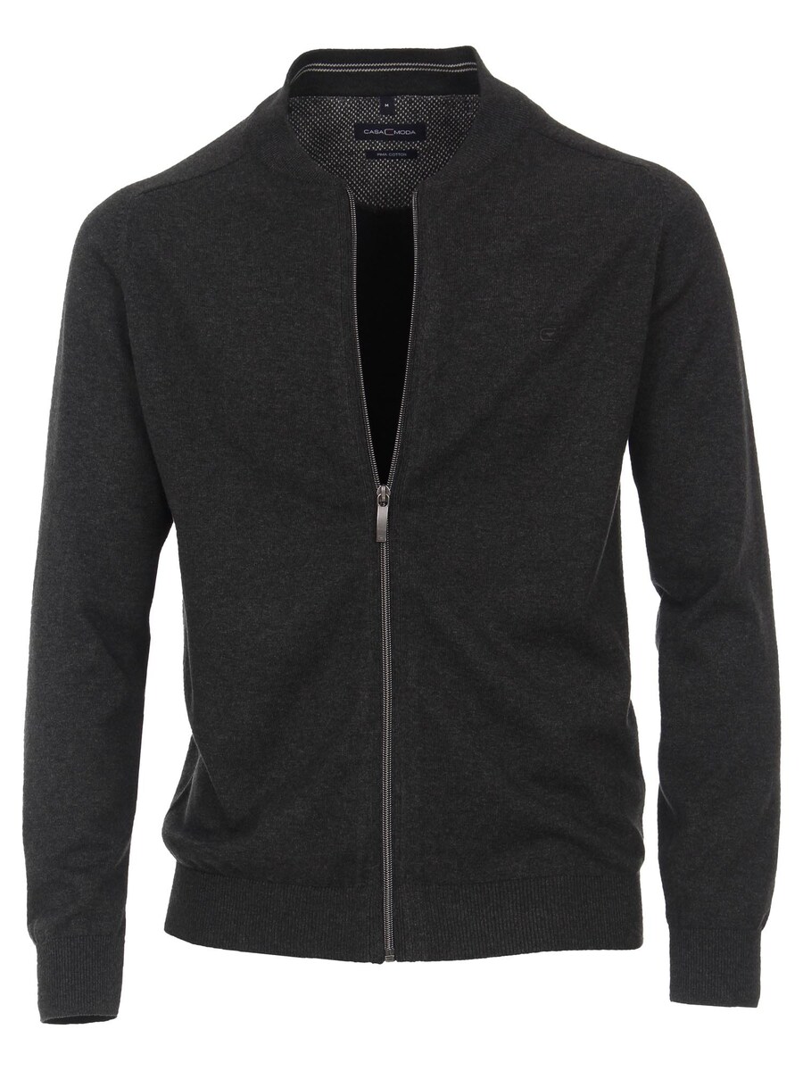 Вязаный кардиган CASAMODA Basic, темно-серый
Вязаный кардиган CASAMODA Basic, темно-серый