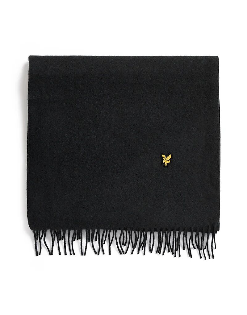 Шарф Lyle & Scott из овечьей шерсти насыщенного черного цвета
Шарф Lyle & Scott из овечьей шерсти насыщенного черного цвета