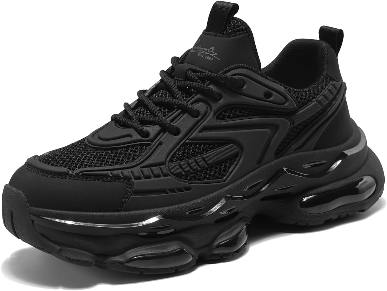 Повседневные спортивные кроссовки YCMM для мужчин, с шнуровкой, на массивной платформе, дэдовые кроссовки, дышащая сетка, удобные, с нескользящей подошвой для работы и тренировок, черный
Повседневные спортивные кроссовки YCMM для мужчин, с шнуровкой, на массивной платформе, дэдовые кроссовки, дышащая сетка, удобные, с нескользящей подошвой для работы и тренировок, черный