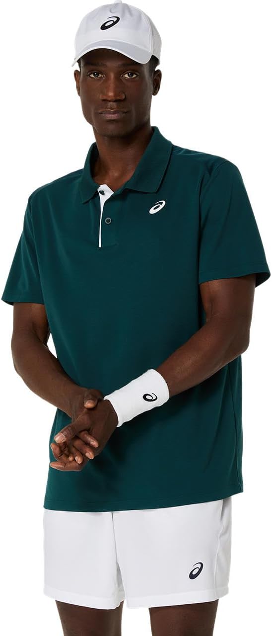 Мужская теннисная футболка-поло ASICS, зеленый
Мужская теннисная футболка-поло ASICS, зеленый