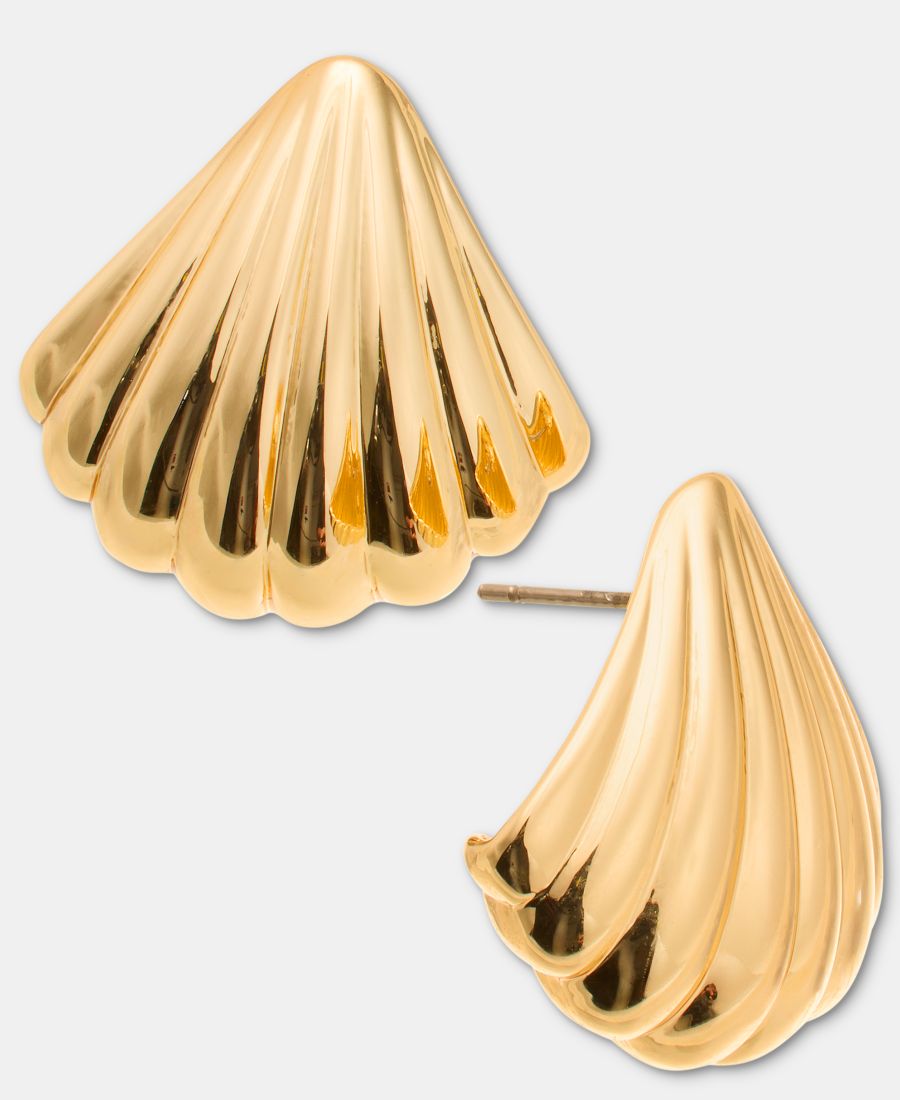 Серьги-подвески в виде ракушек с текстурированной поверхностью On 34th, Gold
Серьги-подвески в виде ракушек с текстурированной поверхностью On 34th, Gold