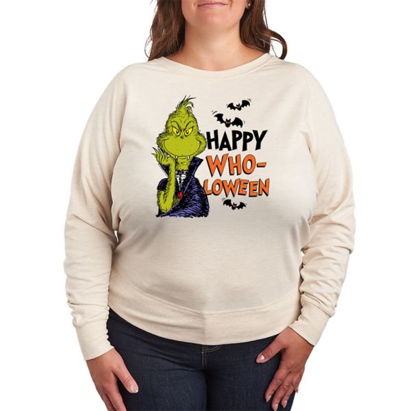 Футболка с длинным рукавом Happy Wholoween от Dr Seuss плюс сайз из французского терри Licensed Character, бежевый
Футболка с длинным рукавом Happy Wholoween от Dr Seuss плюс сайз из французского терри Licensed Character, бежевый