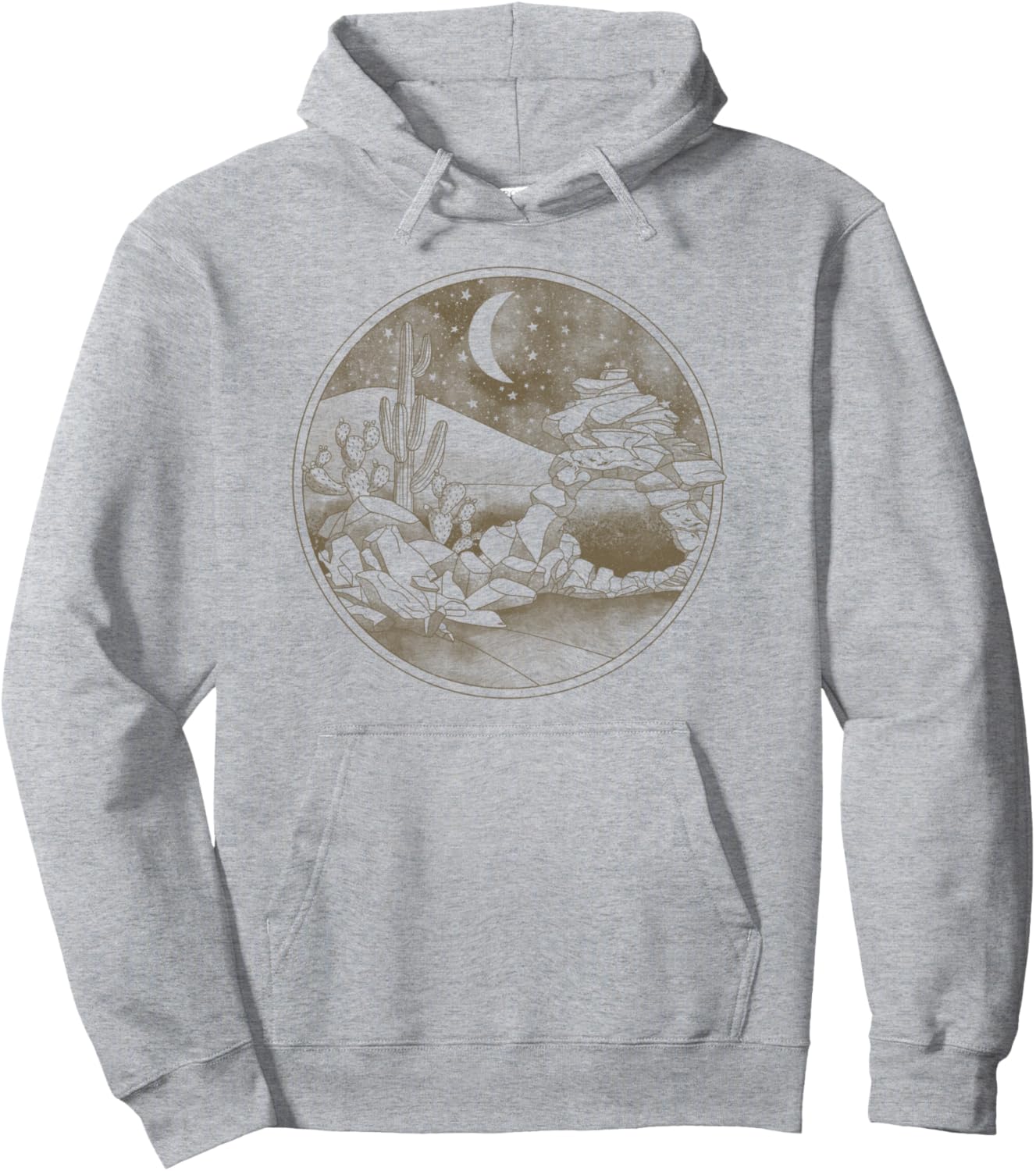 Светлая пустынная ночная сцена Круглая толстовка Trendy Apparel, серый
Светлая пустынная ночная сцена Круглая толстовка Trendy Apparel, серый