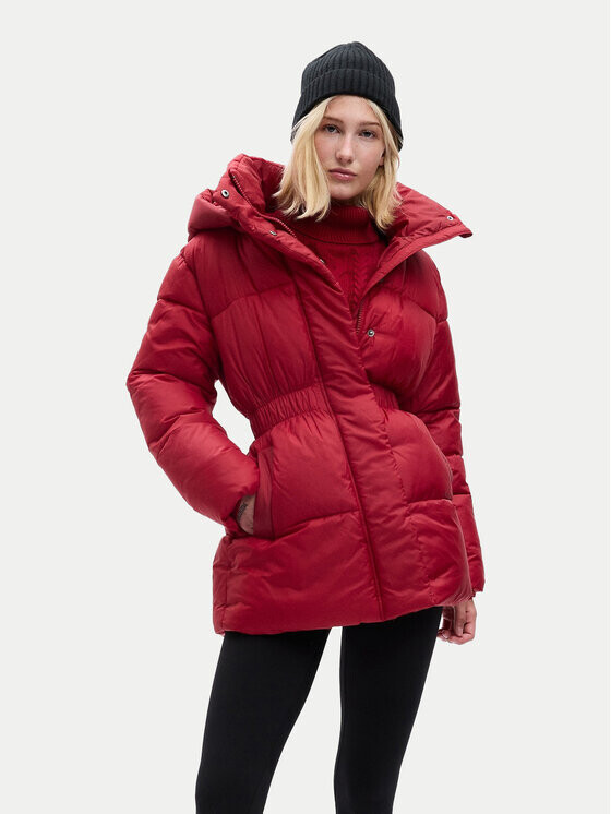 Пуховик свободного кроя Gap, красный
Пуховик свободного кроя Gap, красный
