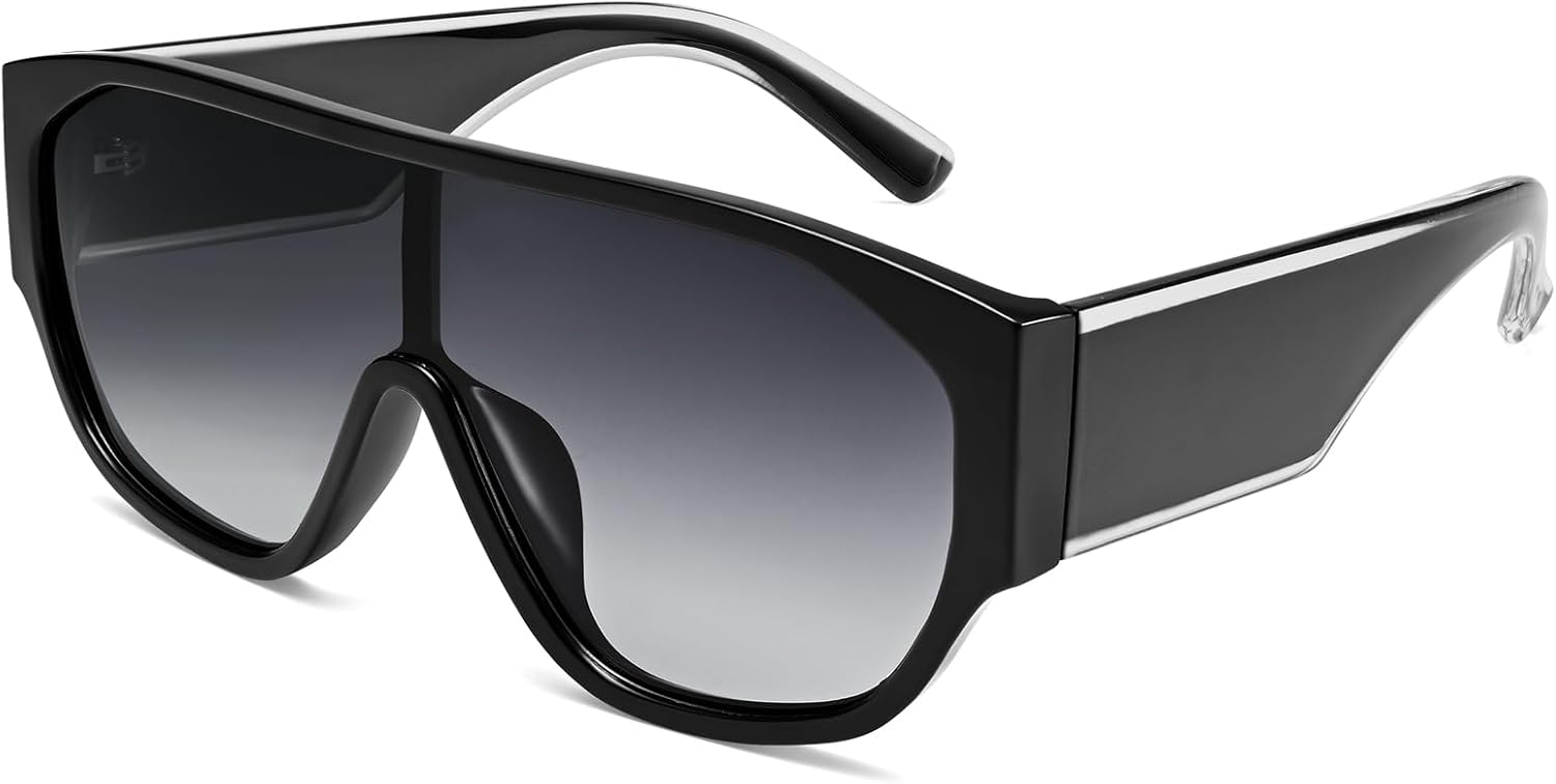 Большие солнцезащитные очки-авиаторы для женщин и мужчин, поляризованные, модные, крупные, массивные, с толстой оправой, с защитой от УФ-излучения Dollger, C1:black Frame Gradient Grey Lenses
Большие солнцезащитные очки-авиаторы для женщин и мужчин, поляризованные, модные, крупные, массивные, с толстой оправой, с защитой от УФ-излучения Dollger, C1:black Frame Gradient Grey Lenses