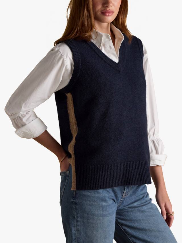 Вязаный жилет с остролистом Joules, Navy
Вязаный жилет с остролистом Joules, Navy