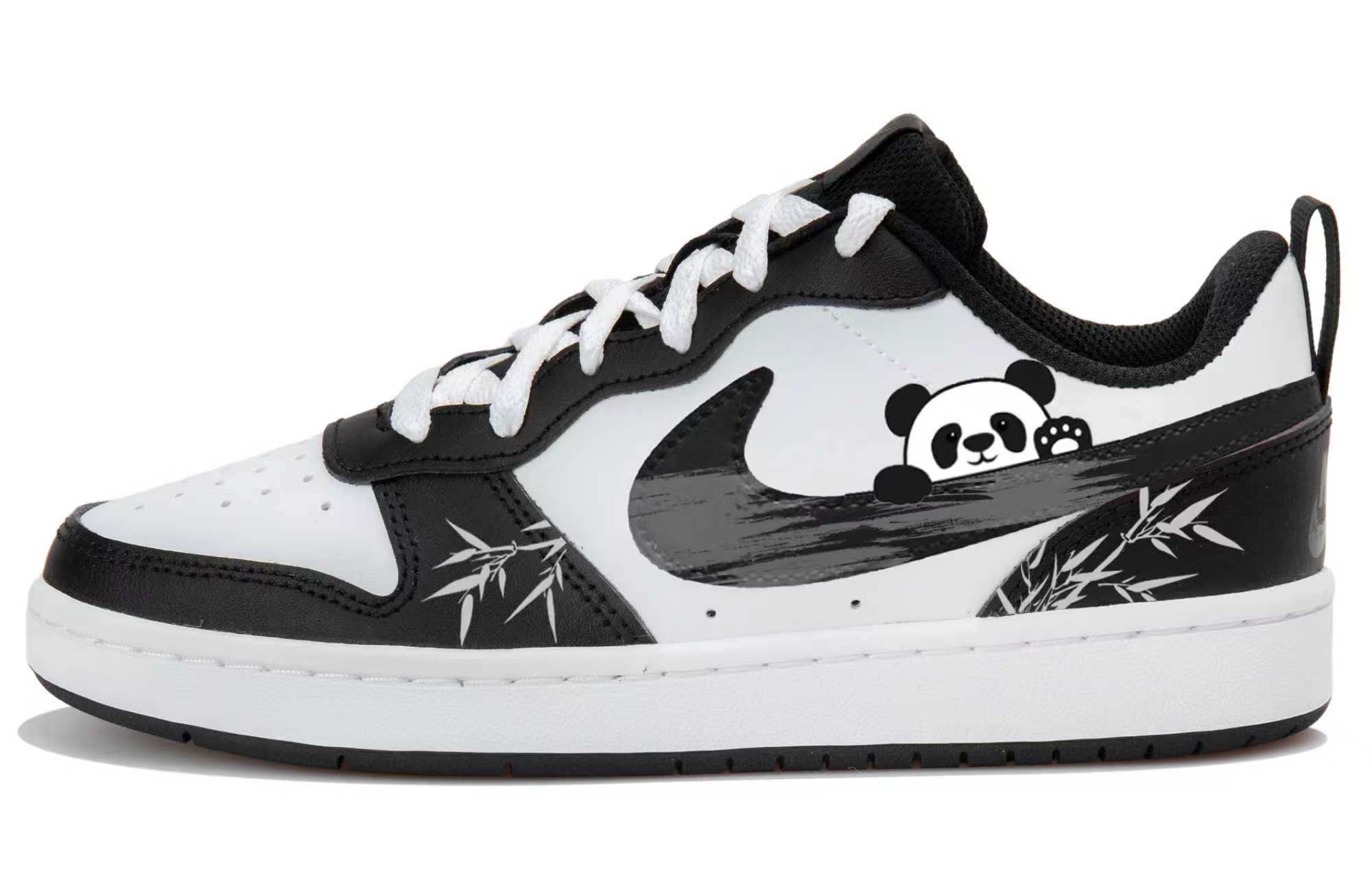 Nike Court Borough Bamboo Panda Low top детские скейтбординг кроссовки Black White
Nike Court Borough Bamboo Panda Low top детские скейтбординг кроссовки Black White