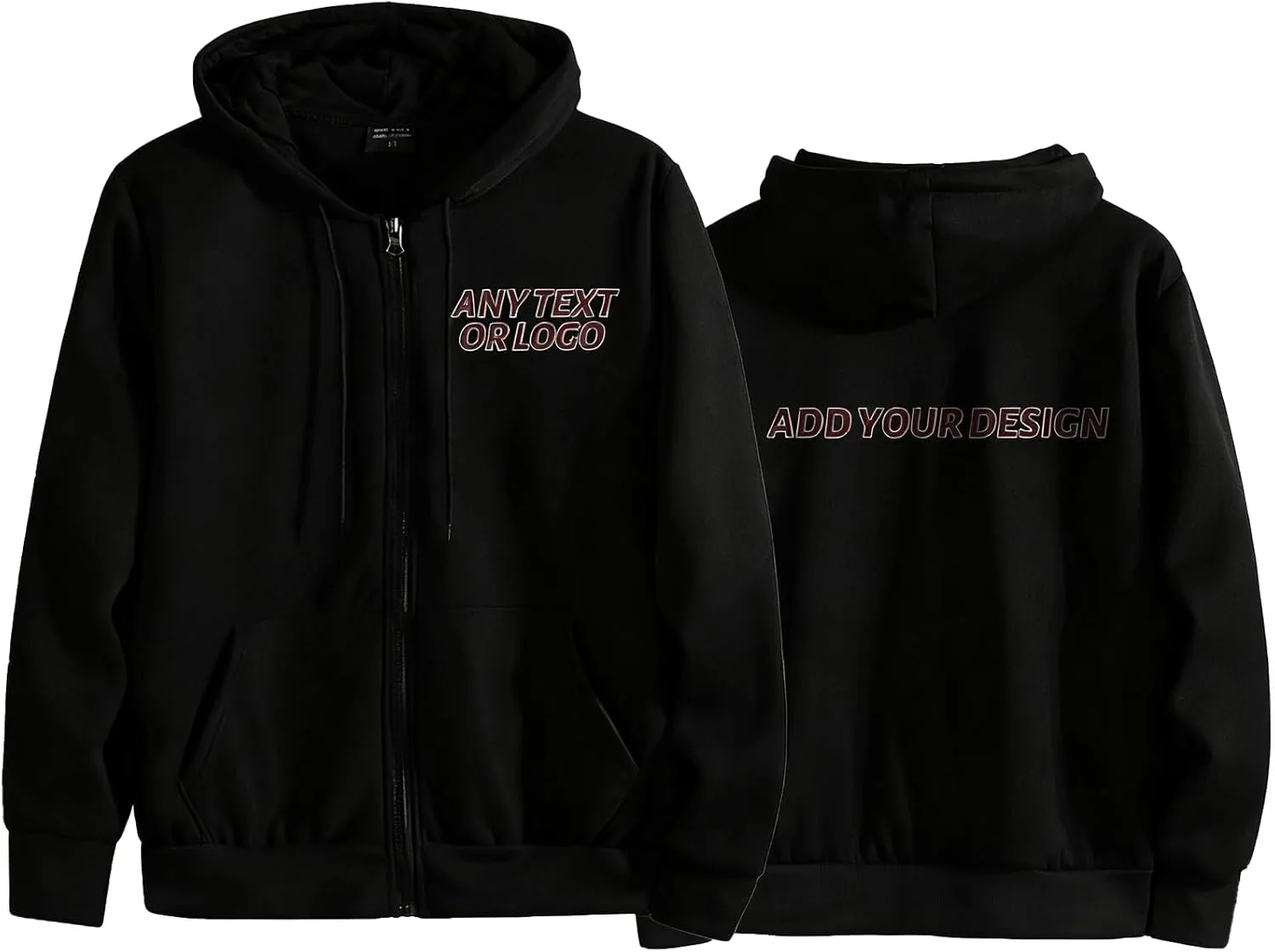 Персонализированный худи с капюшоном и молнией для мужчин
Персонализированный худи с капюшоном и молнией для мужчин