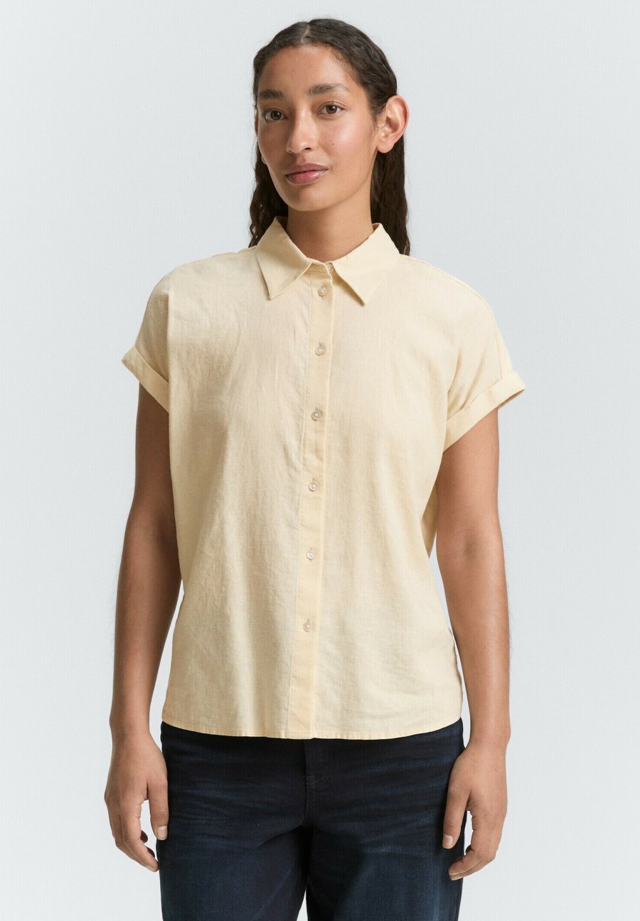 Блуза TOM TAILOR Button-down blouse, Champagne/Beige
Блуза TOM TAILOR Button-down blouse, Champagne/Beige