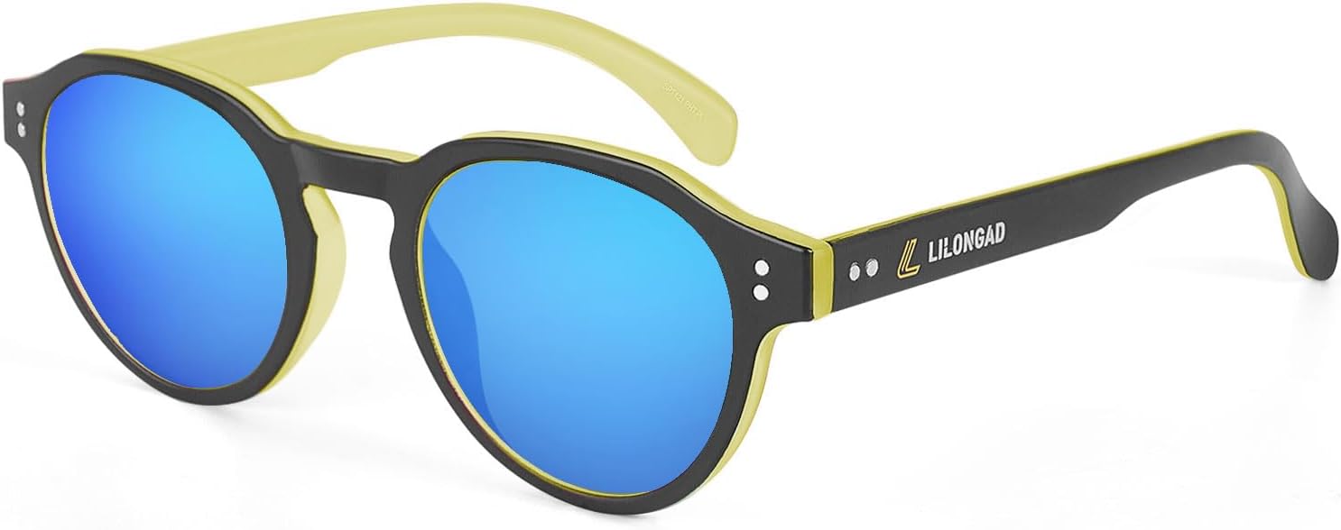 Поляризованные солнцезащитные очки PC для мужчин и женщин – UV400, устойчивые к царапинам, легкая оправа TR90 для вождения и использования на открытом воздухе LILONGAD, Yellow/Blue Revo
Поляризованные солнцезащитные очки PC для мужчин и женщин – UV400, устойчивые к царапинам, легкая оправа TR90 для вождения и использования на открытом воздухе LILONGAD, Yellow/Blue Revo