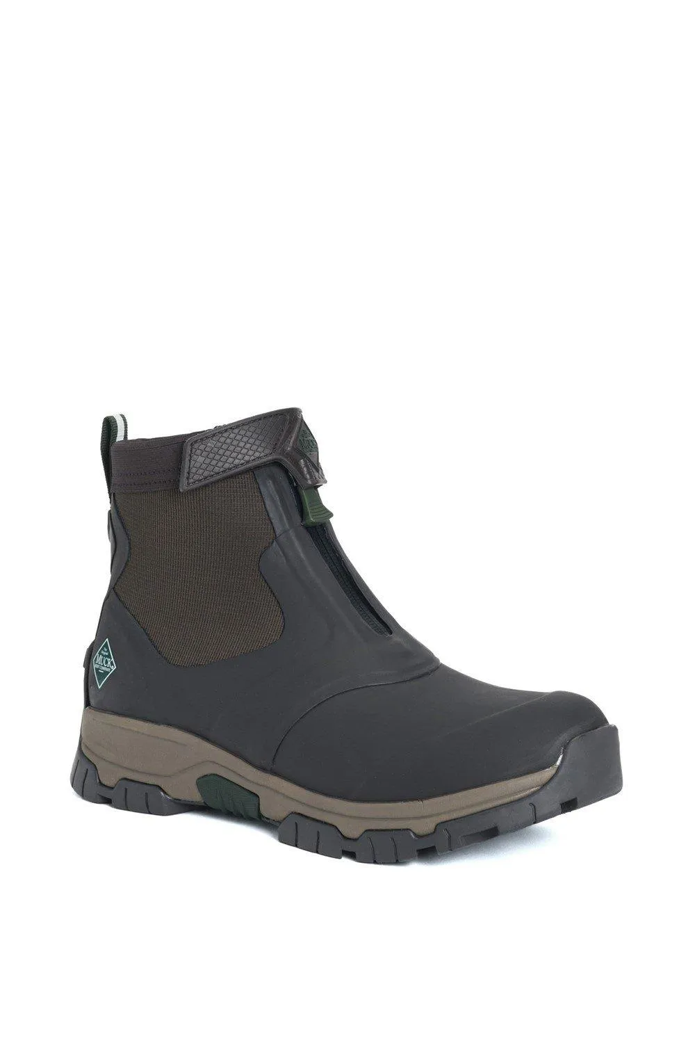 Темно-коричневый резиновый сапог с молнией Apex средней длины Muck Boots, коричневый
Темно-коричневый резиновый сапог с молнией Apex средней длины Muck Boots, коричневый