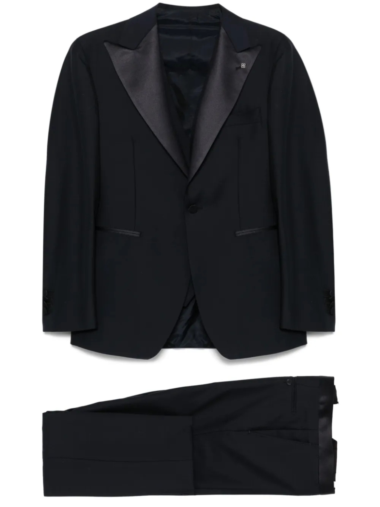 Однобортный смокинг Tagliatore, синий
Однобортный смокинг Tagliatore, синий