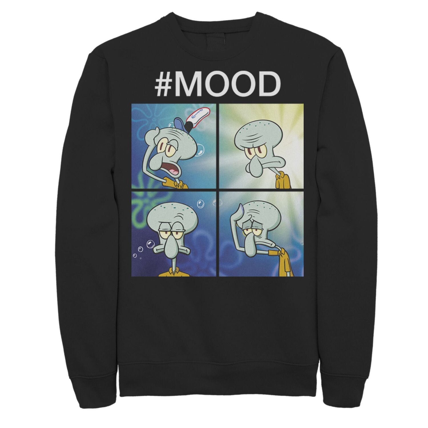 Мужская толстовка с квадратными штанами «Губка Боб» Squidward Mood Meme Licensed Character, черный
Мужская толстовка с квадратными штанами «Губка Боб» Squidward Mood Meme Licensed Character, черный