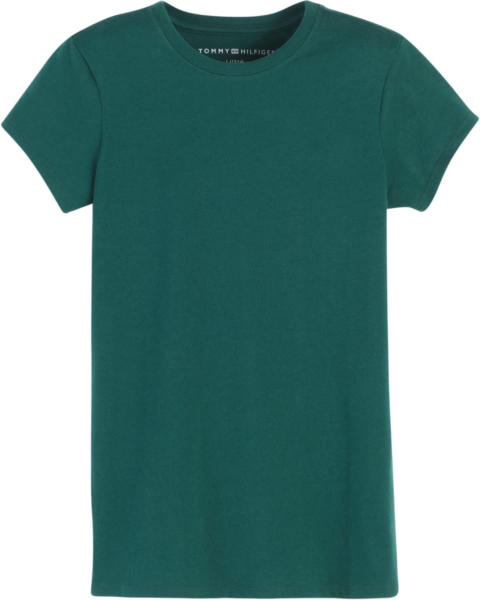 Футболка Tommy Hilfiger для девочек, повседневная, с коротким рукавом, для школьной формы, Hunter
Футболка Tommy Hilfiger для девочек, повседневная, с коротким рукавом, для школьной формы, Hunter