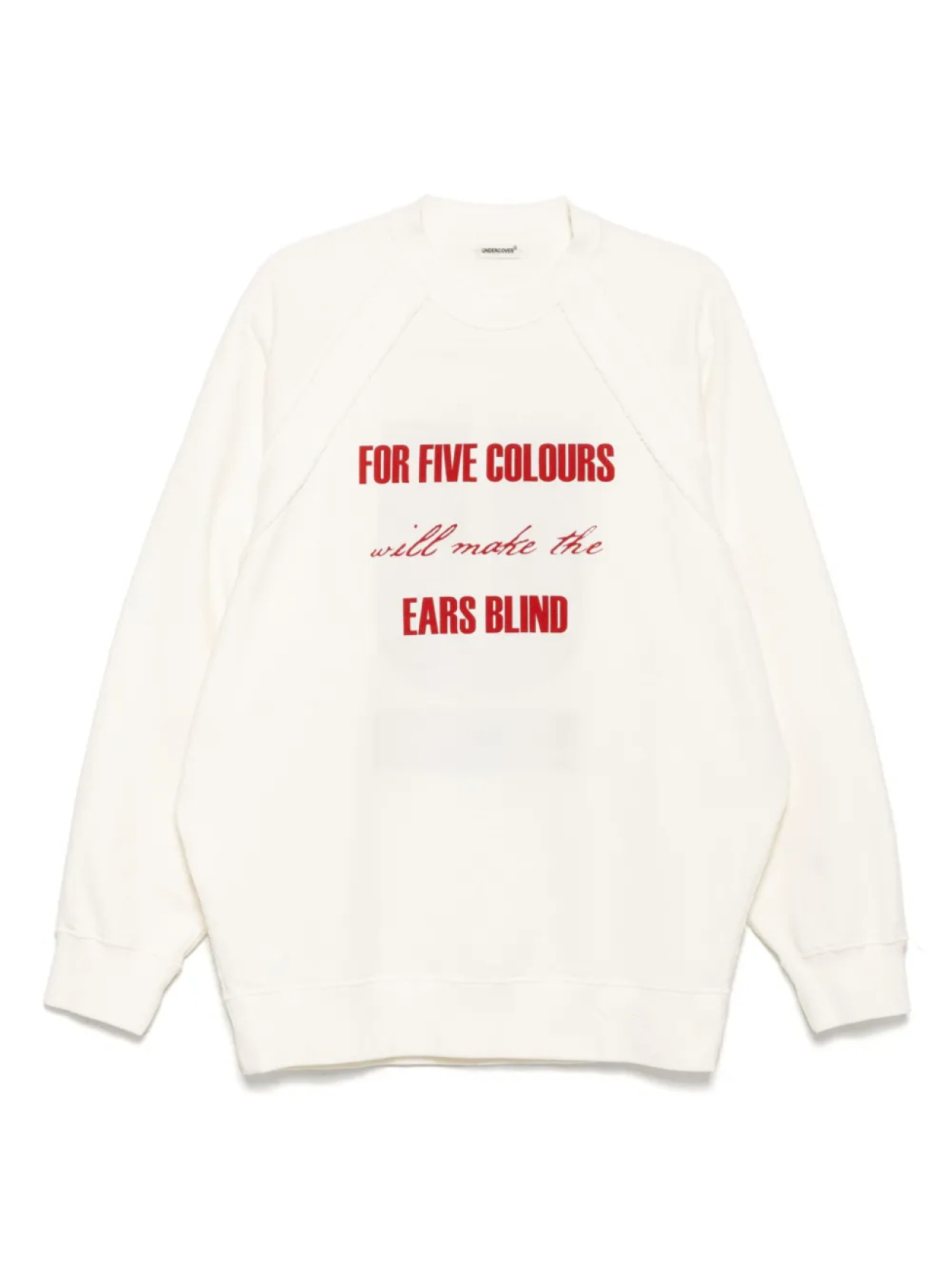 Толстовка с графичным принтом Undercover, белый
Толстовка с графичным принтом Undercover, белый