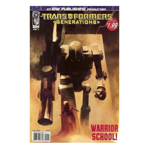 Transformers Generations #1 Comic - Megatron Cover A (IDW Publishing, 2006) (IDW Publishing)
Transformers Generations #1 Comic - Megatron Cover A (IDW Publishing, 2006) (IDW Publishing)