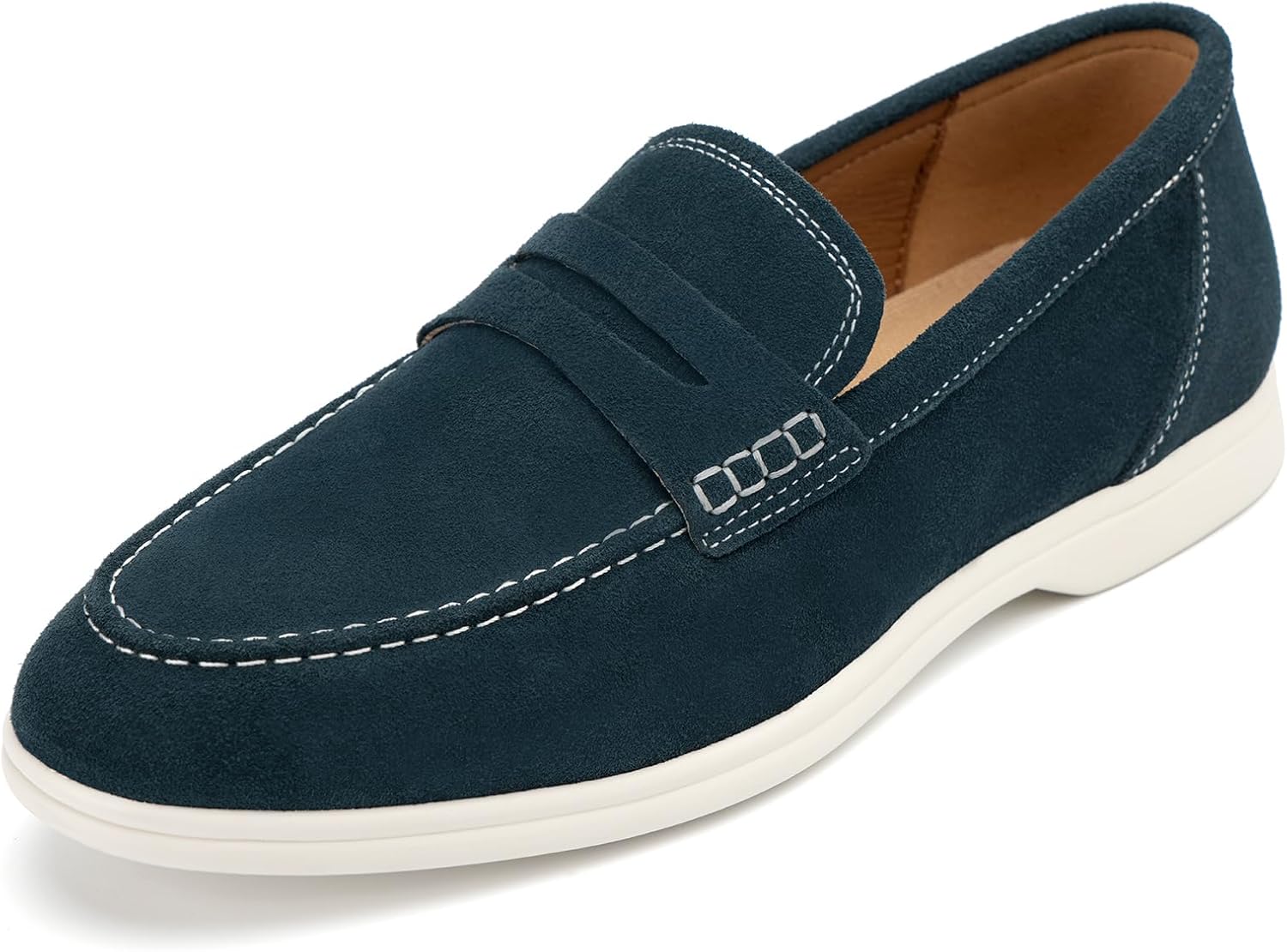 Мужские лоферы Meijiana из натуральной кожи, мокасины на бедне, замшевые туфли, легкие и дышащие, с резиновой подошвой, стильные мужские лоферы, темно-синий
Мужские лоферы Meijiana из натуральной кожи, мокасины на бедне, замшевые туфли, легкие и дышащие, с резиновой подошвой, стильные мужские лоферы, темно-синий