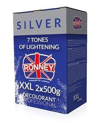 Осветлитель для волос Ronney Silver XXL 2x500 г
Осветлитель для волос Ronney Silver XXL 2x500 г