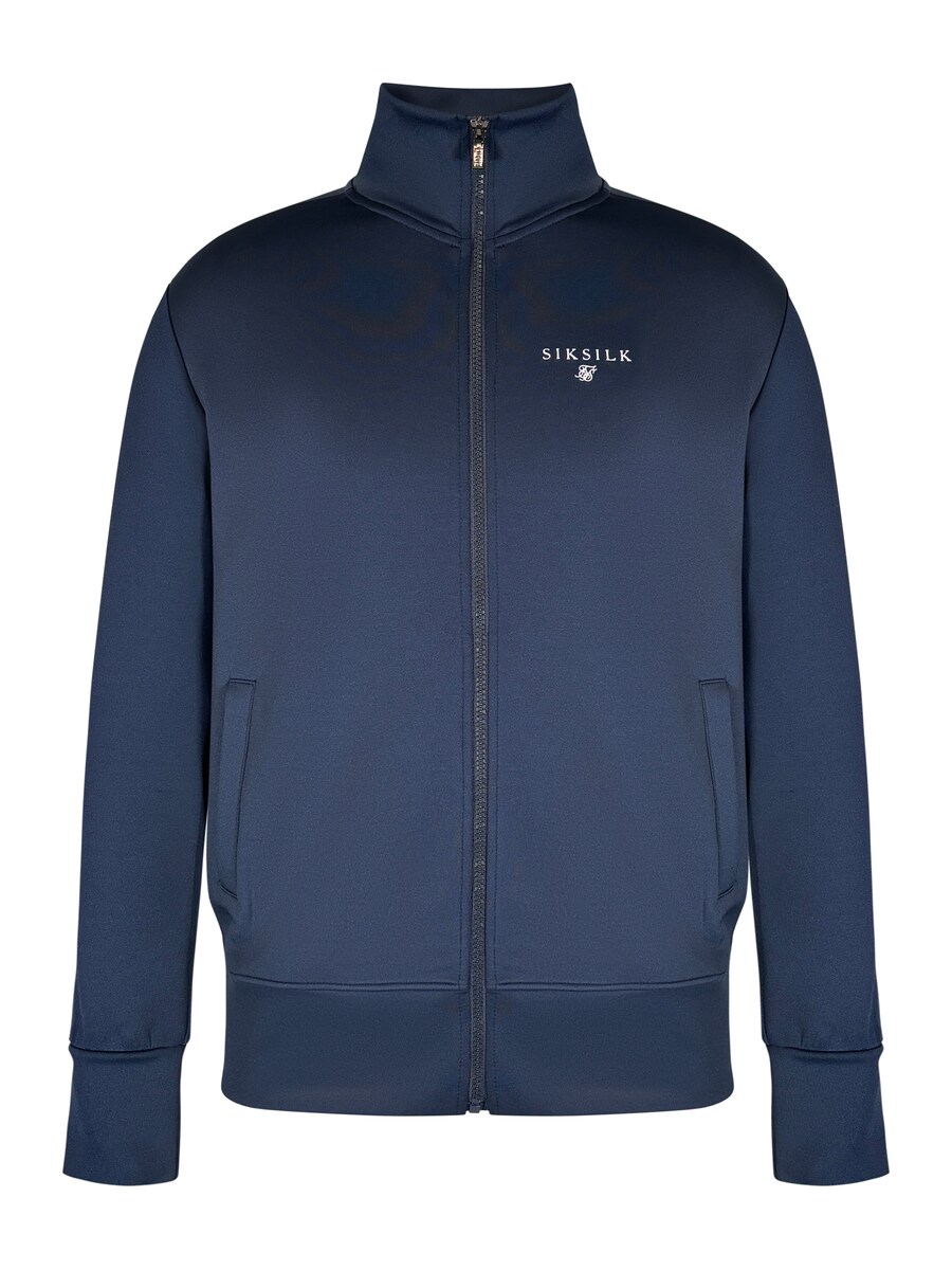 Толстовка с капюшоном на молнии SikSilk Essentials Poly, темно-синий
Толстовка с капюшоном на молнии SikSilk Essentials Poly, темно-синий