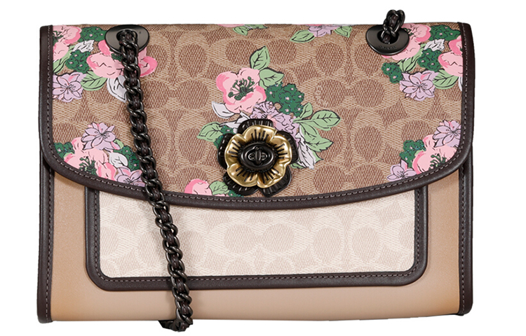 COACH Сумка через плечо из кожи телёнка с покрытым холстом
COACH Сумка через плечо из кожи телёнка с покрытым холстом